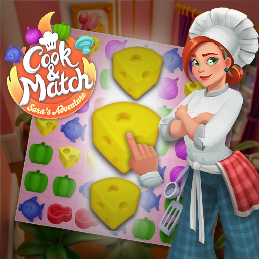 Thumbnail for Cook and Match: Sara's Adventure game